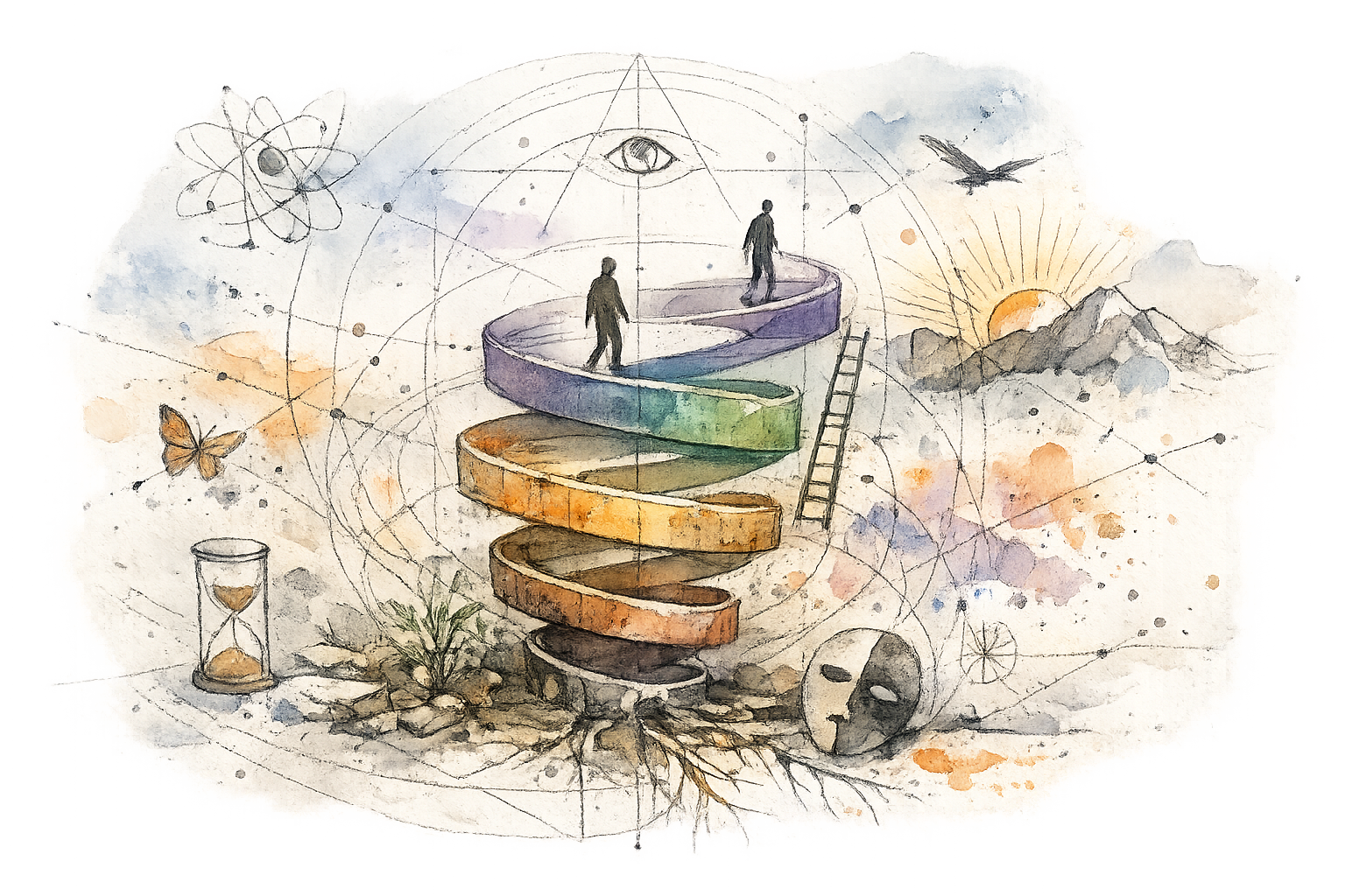 illustration spirale dynamique et passages de vie 2026 01 30 1